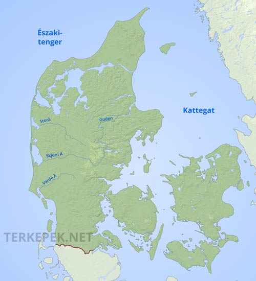 Dánia vízrajza